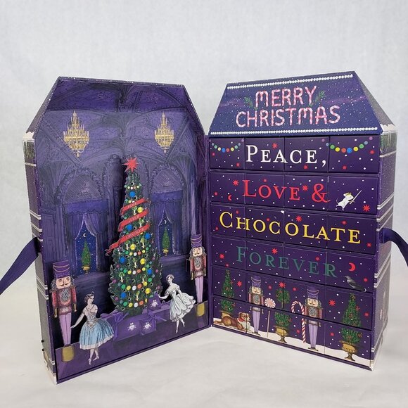 Vosges Haute-Chocolat Nutcracker Christmas Advent Calendar 2022 Empty 24 Drawers - Picture 9 of 16
